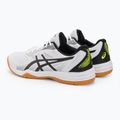 Pantofi de squash pentru bărbați ASICS Upcourt 5 alb / galben de siguranță 4