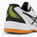 Pantofi de squash pentru bărbați ASICS Upcourt 5 alb / galben de siguranță 11