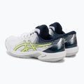 ASICS Beyond FF pantofi de volei alb / galben strălucitor 4