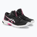ASICS pantofi de volei pentru femei Netburner Ballistic FF MT 3 negru / roz cald 5