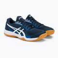 Pantofi de squash pentru bărbați ASICS Upcourt 5 albastru francez / alb 5