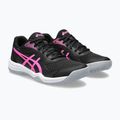 Pantofi de squash pentru femei ASICS Upcourt 5 negru / roz cald 10