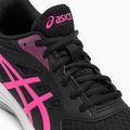 Pantofi de squash pentru femei ASICS Upcourt 5 negru / roz cald 8