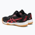Pantofi de squash pentru bărbați ASICS Upcourt 5 negru / roșu clasic 4
