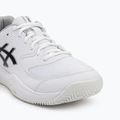 Încălțăminte de tenis pentru bărbați ASICS Gel-Dedicate 8 Clay white/black 7