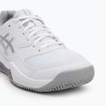 Încălțăminte de tenis pentru femei ASICS Gel-Dedicate 8 Clay W white/pure silver 7