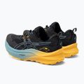 ASICS Trabuco Max 2 pantofi de alergare pentru bărbați negru/gri albastru 3