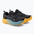 ASICS Trabuco Max 2 pantofi de alergare pentru bărbați negru/gri albastru 4