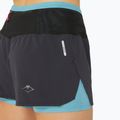 Pantaloni scurți de alergare pentru femei ASICS Fujitrail 2-N-1 performance black/gris blue 7