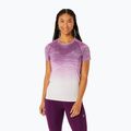 Tricou de alergare pentru femei ASICS Tricou fără cusături top liliachiu/mauve închis