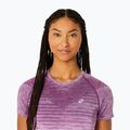 Tricou de alergare pentru femei ASICS Tricou fără cusături top liliachiu/mauve închis 5