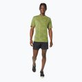 Tricou de alergat pentru bărbați  ASICS Metarun Pattern 1/2 ZIP cactus 2