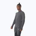 Bărbați ASICS Metarun Mock Neck performanță de performanță negru de funcționare cu mânecă lungă pentru bărbați 3