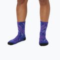 Șosete de alergat ASICS Color Camo Run Crew eggplant/blue violet/cyber grape 4