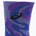 Șosete de alergat ASICS Color Camo Run Crew eggplant/blue violet/cyber grape 7