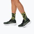 Șosete de alergat ASICS Color Camo Run Crew rain forest/cactus/glow yellow 3