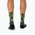 Șosete de alergat ASICS Color Camo Run Crew rain forest/cactus/glow yellow 6