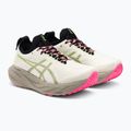 ASICS Gel-Nimbus 25 TR natura baie / verde lămâie pantofi de alergare pentru femei 4