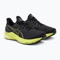 ASICS GT-2000 12 negru / galben luminos pantofi de alergare pentru bărbați 4