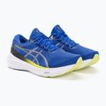 ASICS Gel-Kayano 30 bărbați pantofi de alergare iluzie albastru / galben strălucitor 4