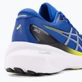 ASICS Gel-Kayano 30 bărbați pantofi de alergare iluzie albastru / galben strălucitor 9