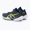 Pantofi de volei pentru bărbați ASICS Metarise albastru francez / galben strălucitor 4