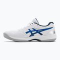 Pantofi de squash pentru bărbați ASICS Gel-Court Hunter 3 alb / albastru iluzie 10