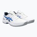 Pantofi de squash pentru bărbați ASICS Gel-Court Hunter 3 alb / albastru iluzie 11