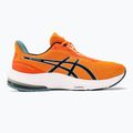 ASICS Gel-Pulse 14 bărbați pantofi de alergare portocaliu strălucitor / negru 2