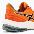 ASICS Gel-Pulse 14 bărbați pantofi de alergare portocaliu strălucitor / negru 9