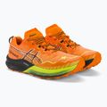 ASICS FUJISPEED 2 bărbați pantofi de alergare portocaliu strălucitor / roșu antic 4