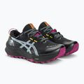 Încălțăminte de alergat pentru femei ASICS Gel-Trabuco 12 GTX black/light blue 5