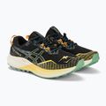 Încălțăminte de alergat pentru bărbați ASICS FUJILITE 4 black/magnetic blue 4