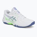 Încălțăminte de squash pentru bărbați ASICS Blade FF white/denim blue