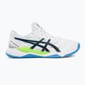 Încălțăminte de handbal pentru bărbați ASICS Gel-Tactic 12 white/lime burst 2