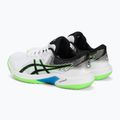 Încălțăminte de volei pentru bărbați ASICS Beyond F white/lime burst 3