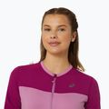 Tricou de alergat pentru femei ASICS Fuijtrail soft berry/blackberry 4