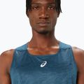 Tank top de alergare pentru bărbați ASICS Fujitrail Singlet magnetic blue 5