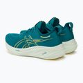 Încălțăminte de alergat pentru bărbați ASICS Gel-Nimbus 26 evening teal/light mustard 4