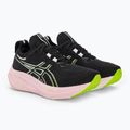 Încălțăminte de alergat pentru femei ASICS Gel-Nimbus 26 black/neon lime 5