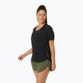 Tricou de alergare pentru femei ASICS Road V-Neck performance black 4