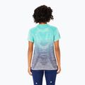 Tricou de alergat pentru femei ASICS Seamless aurora green/blue expanse 3