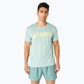 Tricou de alergare pentru bărbați ASICS Core Top light celadon/safety yellow