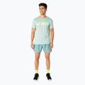 Tricou de alergare pentru bărbați ASICS Core Top light celadon/safety yellow 2