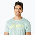 Tricou de alergare pentru bărbați ASICS Core Top light celadon/safety yellow 4