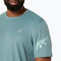 Tricou de alergare pentru bărbați ASICS Icon Top celadon/light celadon 5