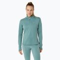 Bluză de alergare pentru femei ASICS Road Winter 1/2 Zip Mid Layer celadon