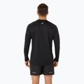 Longsleeve de alergare pentru bărbați  ASICS Fujitrail Logo black/graphic grey/safety yellow 3