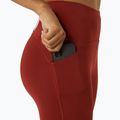 Colanți de alergare pentru femei ASICS Road High Waist deep red 6