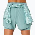 Pantaloni scurți de alergare pentru femei ASICS Road 2-N-1 3.5IN celadon 10